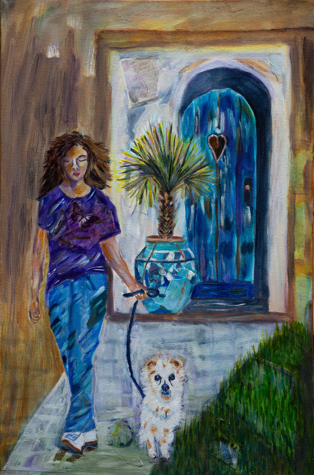 Guardian at the Blue Door
