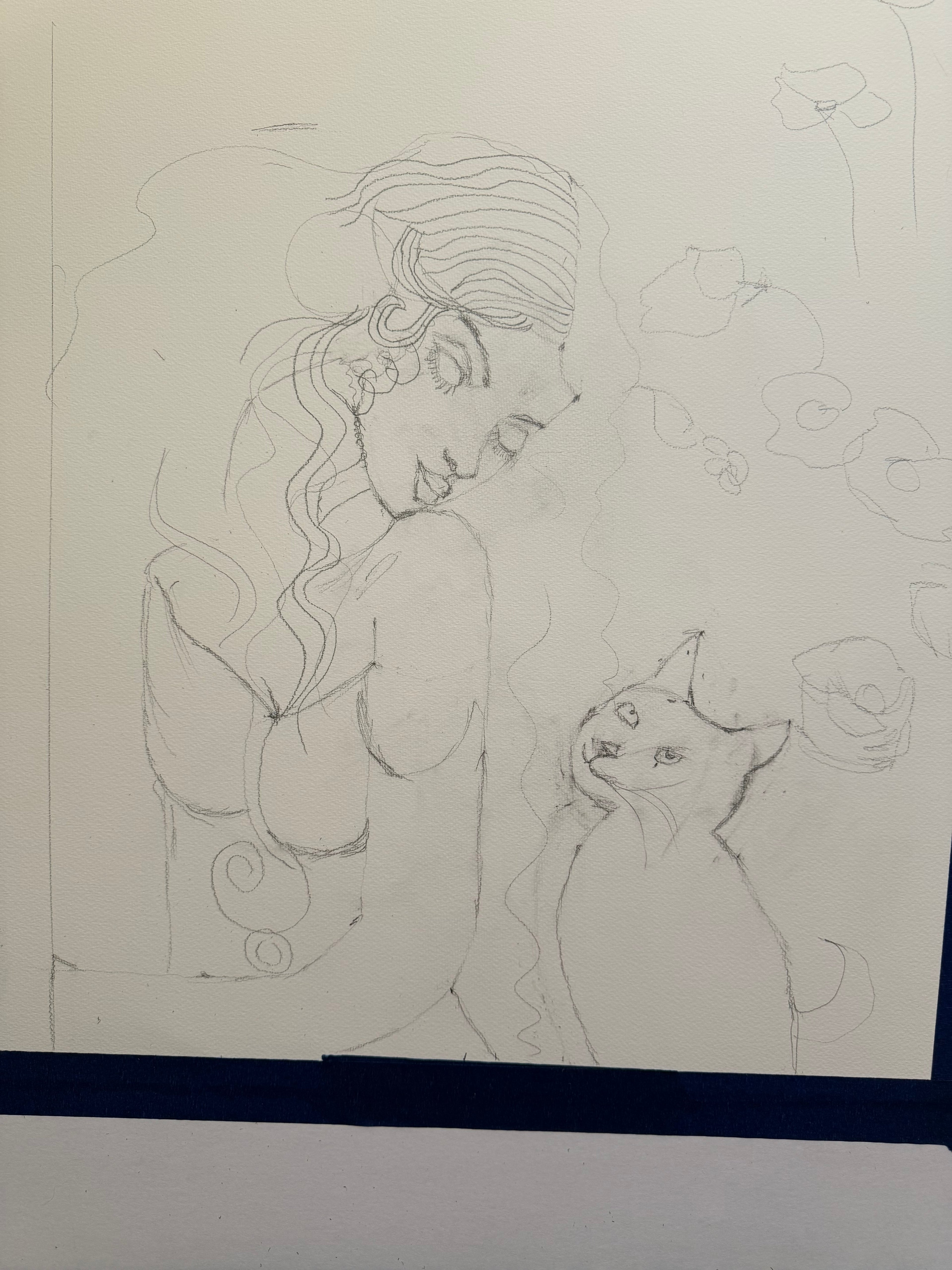 The Muse and the Midnight Cat