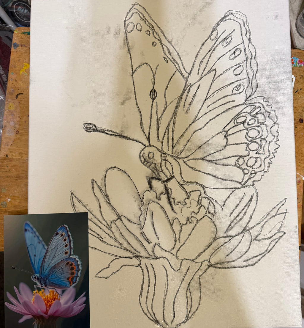 Whisper on Violet Bloom