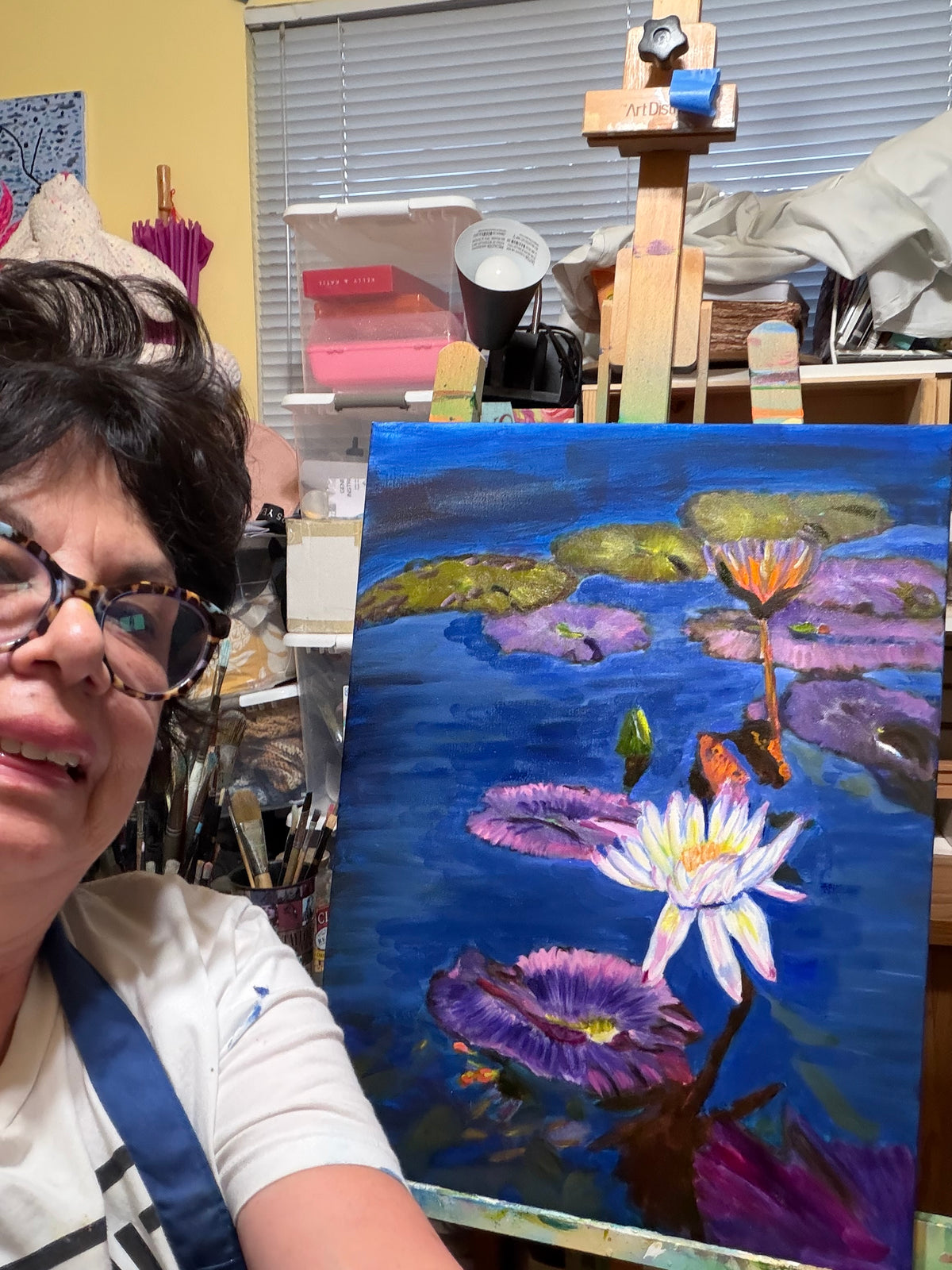 Moonlit Water Garden